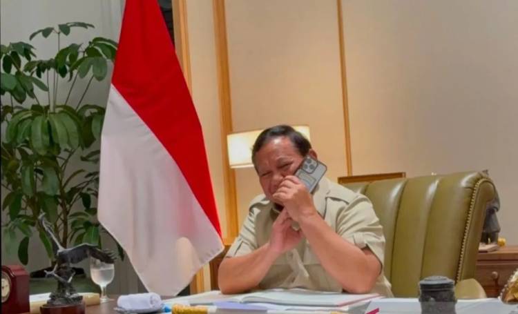 Ketika Presiden Prabowo Terima Telepon dari Presiden AS Donald Trump