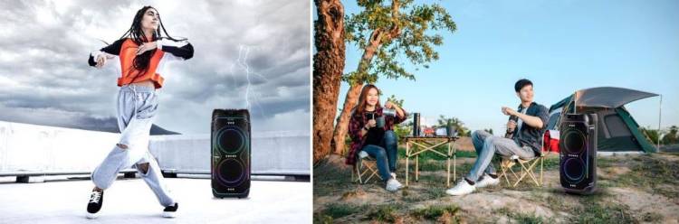 Sharp Luncurkan Party Speaker Stylish, Solusi Hiburan Portable Kekinian dengan Fitur Karaoke Lengkap