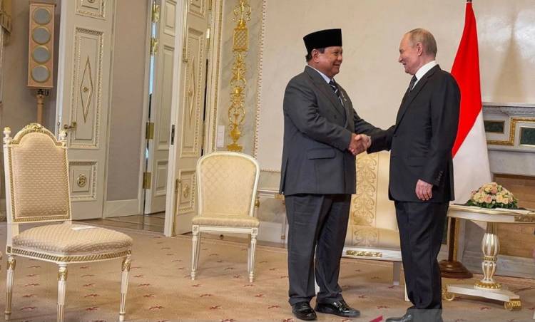 Di tanah Kelahirannya St. Petersburg, Presiden Putin Terima Presiden Prabowo Subianto