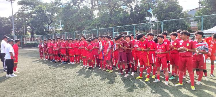 Seleknas Sepakbola Piala KONI Pusat 2025 Di Ikuti 97 Pemain Tahap pertama Selesai
