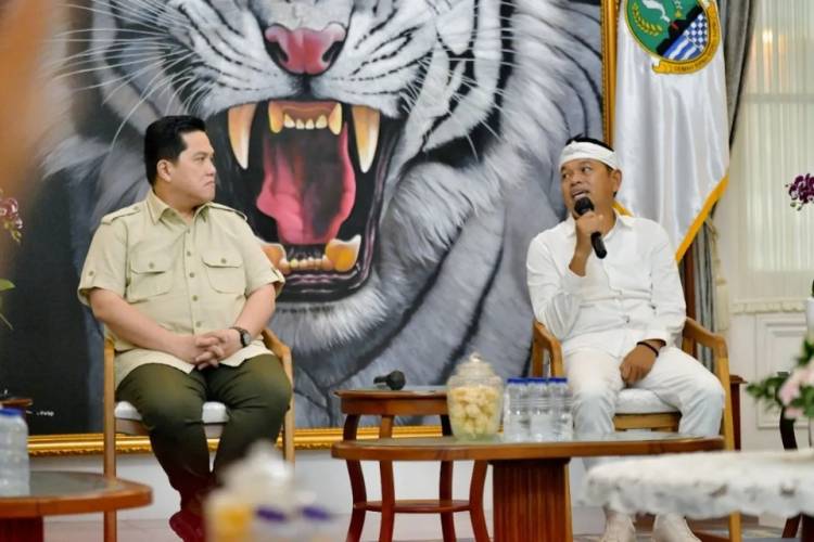 Gubernur Dedi Mulyani dan Ketum PSSI Bahas Liga 4 dan SSB