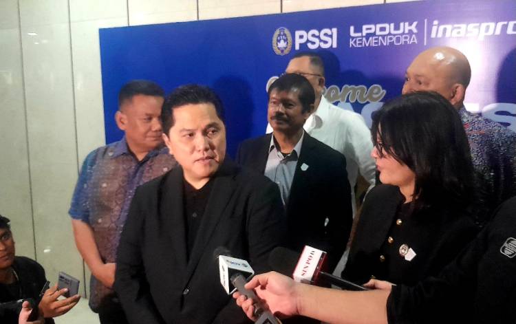 Erick Thohir: Berkat Support Presiden, Juli Jadi Bulan Sepak bola Indonesia