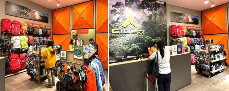 EIGER Store Manyar 2 di Surabaya Punya Koleksi Terlengkap untuk Para Petualang