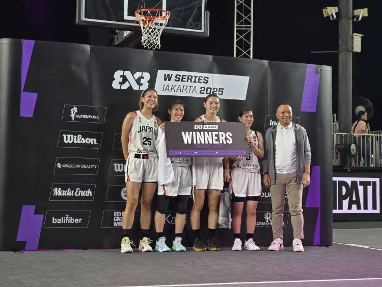 Jepang Juara Inaspro 3x3 Jakarta 2025 Women’s Series