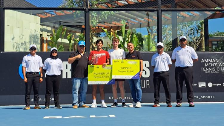 Max Basing juara UTR Pro Tennis Tour di Nusa Dua Bal