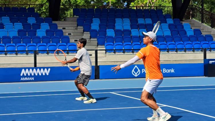 Gunawan/Renaldi  Selangkah lagi Juara Amman Men's World Tennis Tour Championship Seri Kedua