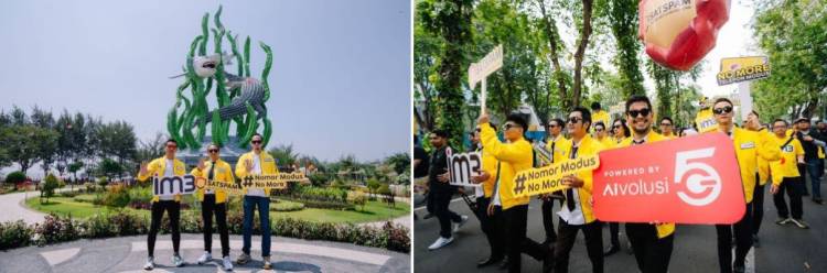 IM3 Perkenalkan Fitur SATSPAM di Surabaya, Lindungi Masyarakat dari Penipuan Digital