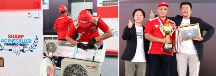 Sharp AC Installer Championship 2025 Dukung Peningkatan Kompetensi Teknisi AC Indonesia