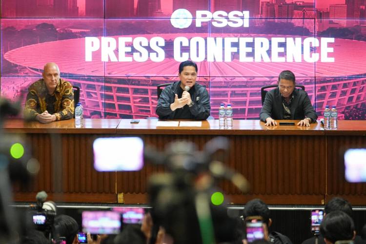 Erick Thohir Minta Media Bantu Hentikan Bullying di Sepak Bola Nasional