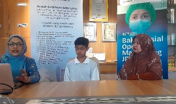 Berkat JEC, Zaky Kini Menatap Dunia Tanpa Rasa Takut