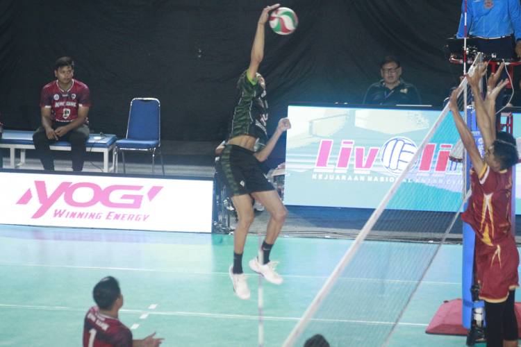 Livoli Divisi I Tahun 2025: Bukit Asam Hadapi Eka Mandiri di Final Putra