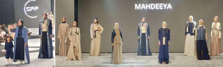 Mahdeeya Tampilkan Koleksi Busana Kerja dan Semi Formal di Surabaya Fashion Parade 2025