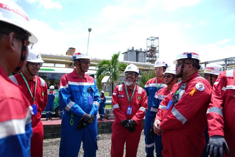 Pejabat Kementerian ESDM Mendadak Tinjau Operasi Pertamina di Sumsel 