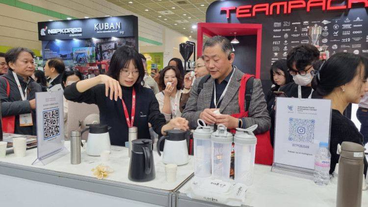  Rasa Kopi Indonesia Mewarnai Kemeriahan Cafe Show 2025 di Korea Selatan