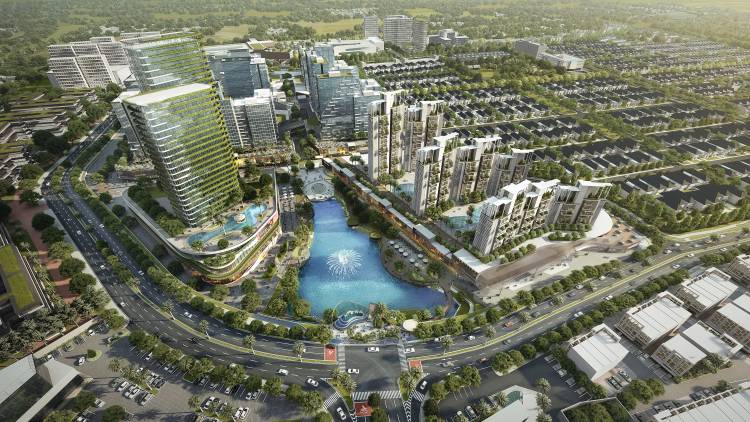 Sinar Mas Land Topping Off Hiera Sport & Lifestyle Center di BSD City