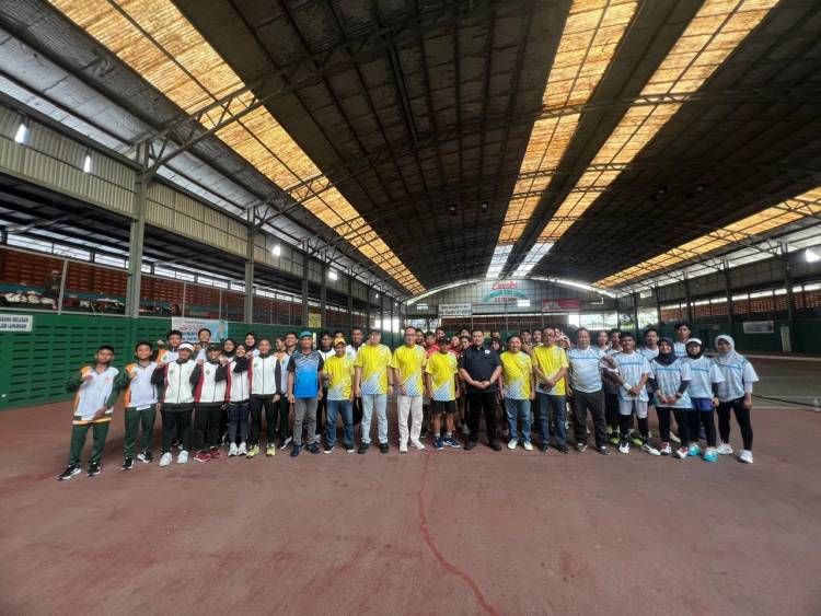 Semarak Kejurnas Soft Tennis Piala Walikota Makassar 2025 Resmi Bergulir