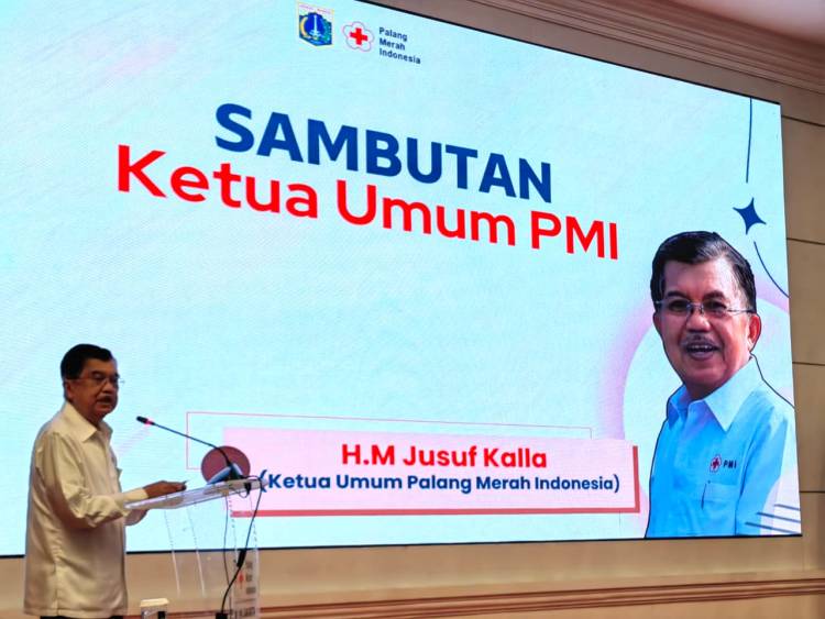 JK Apresiasi Pendonor Sukarela PMI DKI, Tekankan Pentingnya Kemanusiaan