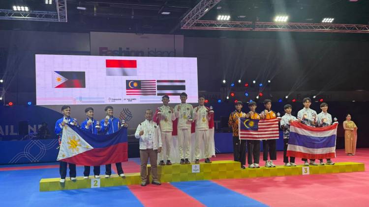 Emas Pertama Tim Taekwondo SEA Games 2025, Menpora Erick Ucapkan Selamat!