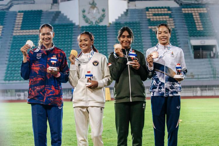 Lampaui Target Awal, Tim Atletik Indonesia Raih 7 Emas hingga Hari Keempat SEA Games 2025