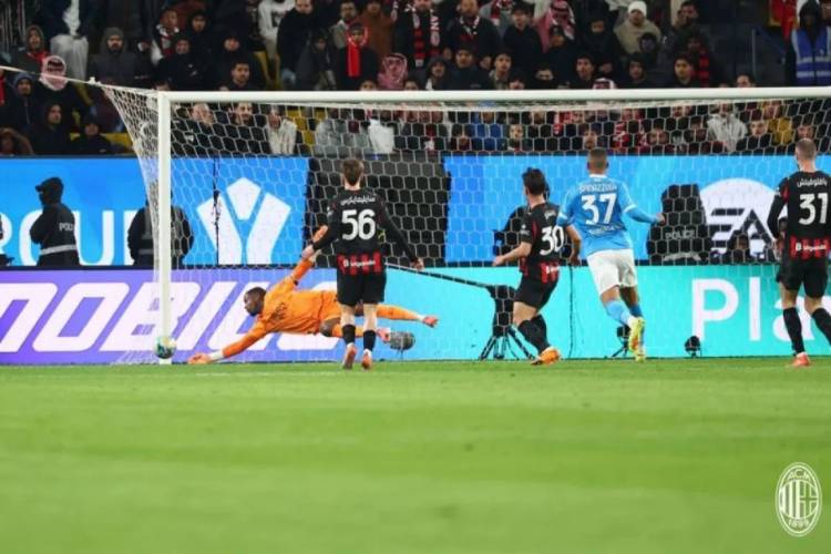 Napoli ke Final Piala Super Italia 2025 Usai Jinakan AC Milan 2-0