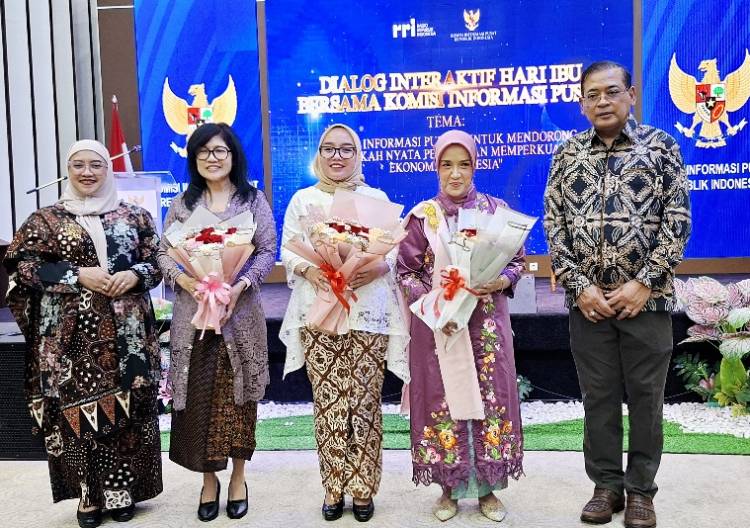 Hari Ibu Jadi Momentum, KI Pusat–RRI Perkuat Akses Informasi untuk Daya Ungkit Ekonomi Perempuan