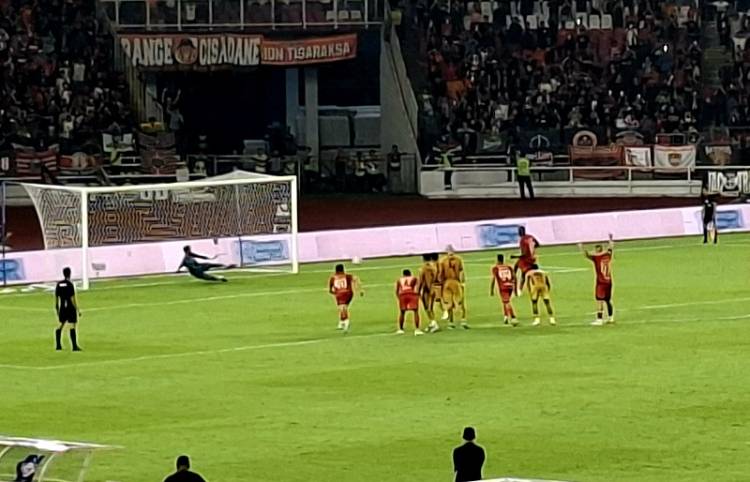 Super League 2025-2026: Babak Pertama, Macan Kemayoran Memimpin 1-0 atas Bhayangkara Presisi