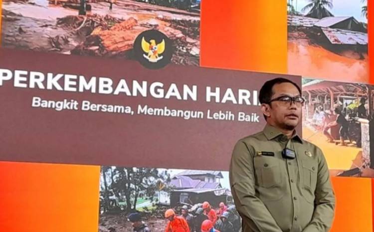 Per 4 Januari, BNPB: Korban Meninggal Bencana Sumatera 1.177 Orang