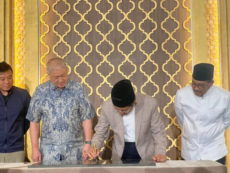 Menteri Agama Nasaruddin Umar Resmikan Masjid Al Ikhlas PIK