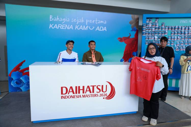 DIM 2026: Fajar/Fikri Sapa Penggemar Lewat Meet and Greet