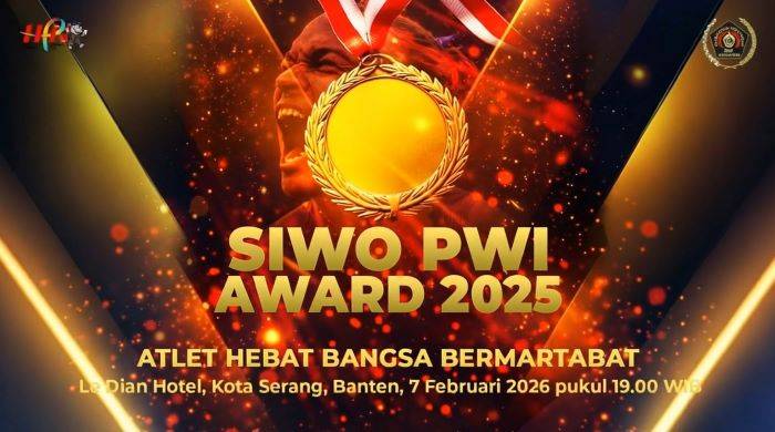 HPN 2026 Banten, Kemenpora–SIWO PWI Kolaborasi Gelar SIWO PWI Awards 2025 untuk Atlet dan Pelatih Terbaik