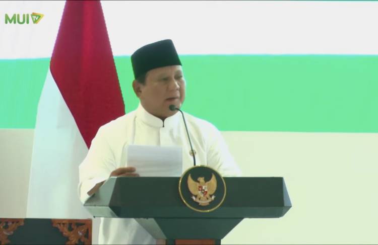 Presiden Prabowo: MUI Memberi Saya Cambukan Semangat!