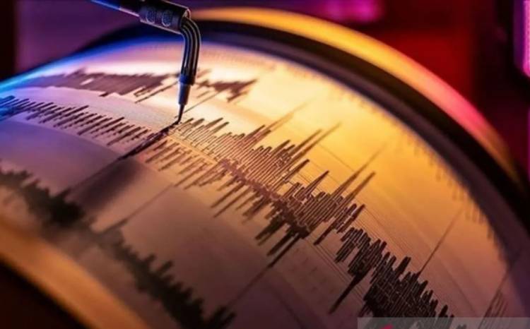 Gempa M4,8 Guncang Barat Daya Pangandaran