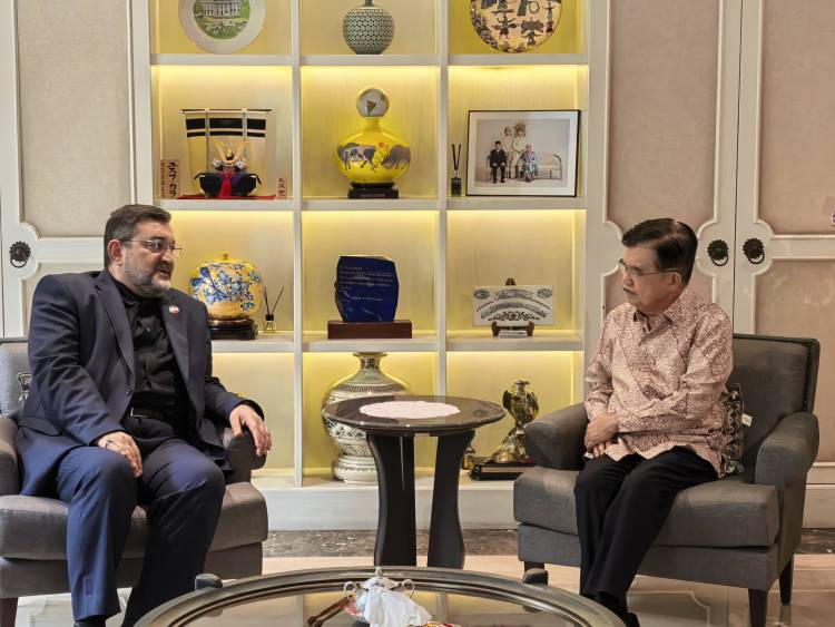 Jusuf Kalla Terima Dubes Iran, Bahas Situasi Terkini dan Peluang Mediasi Indonesia