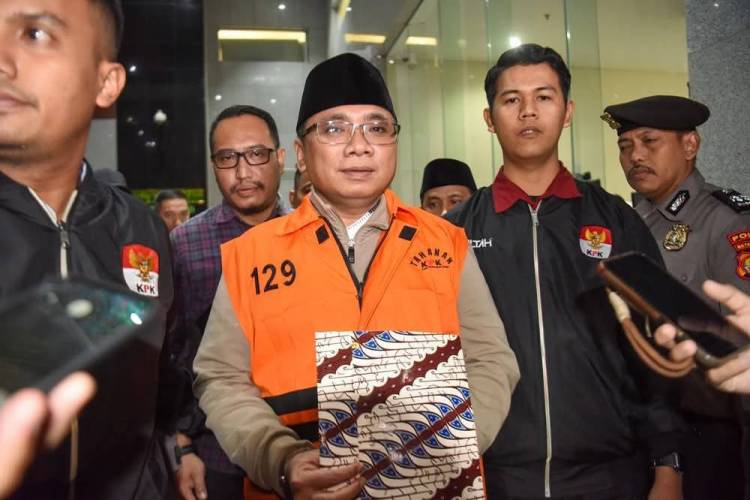 Yaqut Ditahan KPK,  Gus Yahya Minta Banser Berdoa agar Proses Hukum Bisa Berjalan Secara Benar