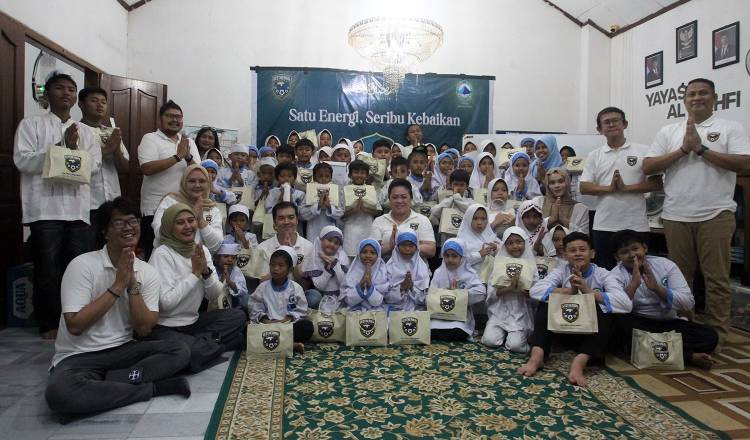  Geothermal Soccer Indonesia Gelar Bakti Sosial Ramadan di Yayasan Al-Kahfi