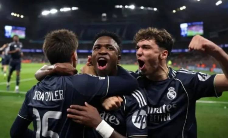 Liga Champions: Menag 2-1, Real Madrid Singkirkan The Citizens di leg Kedua