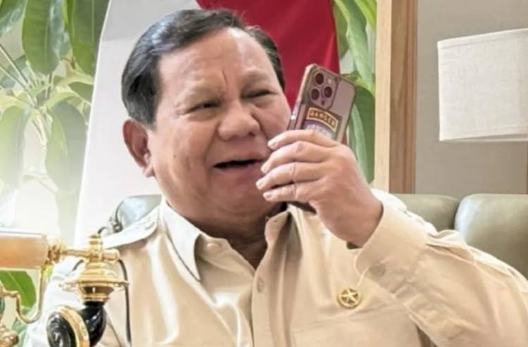 Presiden Prabowo Telepon Mahmoud Abbas Ucapkan Idul Fitri