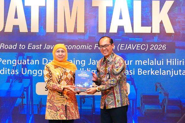 Kinerja Ekonomi Jatim Tumbuh 5,33% pada 2025, Manfaatkan Peluang & Perkuat Kerja Sama Lintas Sektor