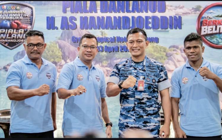 Piala Danlanud H. AS Hanandjoeddin: Sinergi Strategis Sports Tourism Terbesar di Belitung, Targetkan Ratusan Petinju Nasional