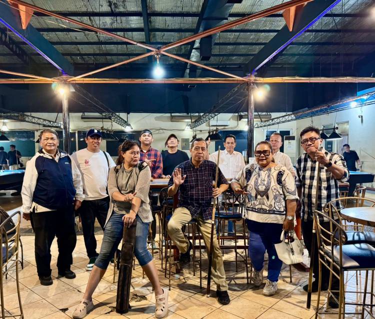 Tim Seleksi Biliar PWI DKI Jakarta Intensif Berlatih Jelang Uji Tanding Lawan PWI Kalsel