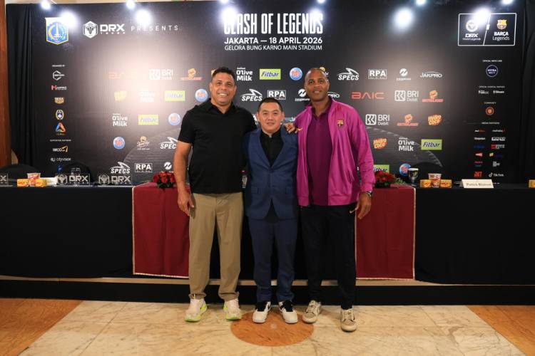 Clash of Legends Jadi Ajang Nostalgia Legenda Sepak Bola Dunia di Jakarta
