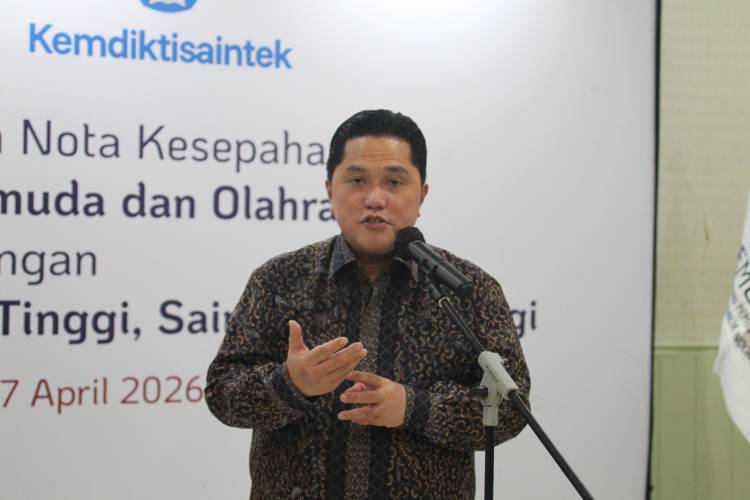 Menpora Erick Sambut Baik Peningkatan Kapasitas SDM Melalui Program Beasiswa Keolahragaan