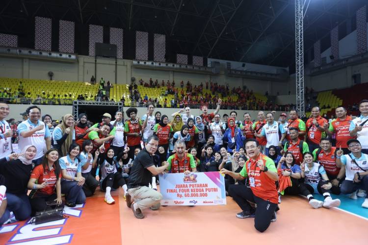 Final Four Proliga 2026: JPE Juara Putaran Dua Usai Kalahkan  Phonska Plus