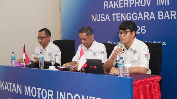 Rakerprov IMI NTB Perkuat Organisasi, MGPA Beri Dukungan Penuh Pengembangan Motorsport di NTB