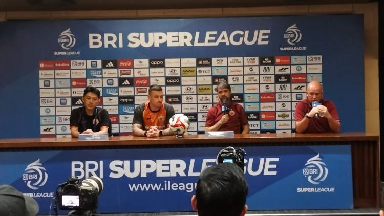Jelang Laga Persija vs Persis Solo: Mauricio Souza: Fokus Tingkatkan Finishing Hadapi Persis