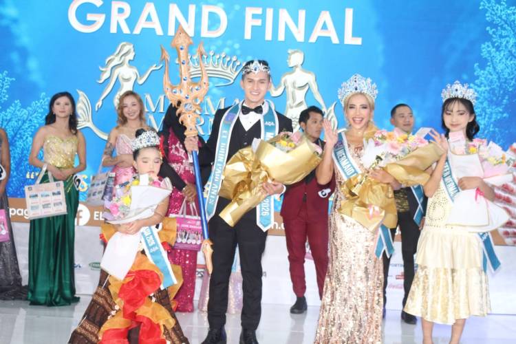 Rahayu Suwarno dan Arief Zohiril Fikri Dinobatkan sebagai Ikon Bahari di Mermaid & Merman Indonesia 2026