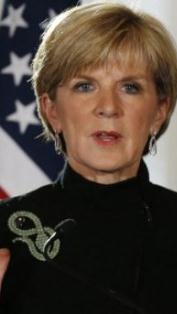 Menlu Australia Julie Bishop; Sambangi Tanah Air