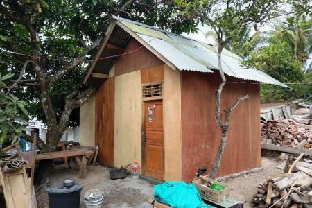 Huntara ITS 1.0; Ringankan Beban Korban Gempa yang Mengungsi