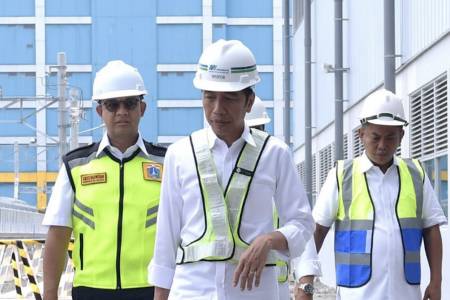 Presiden Jokowi Jajal MRT dari HI Hingga Lebak Bulus