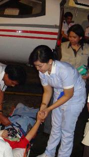 PMI Layani Ambulans Udara; Bantu Korban Di Filipina